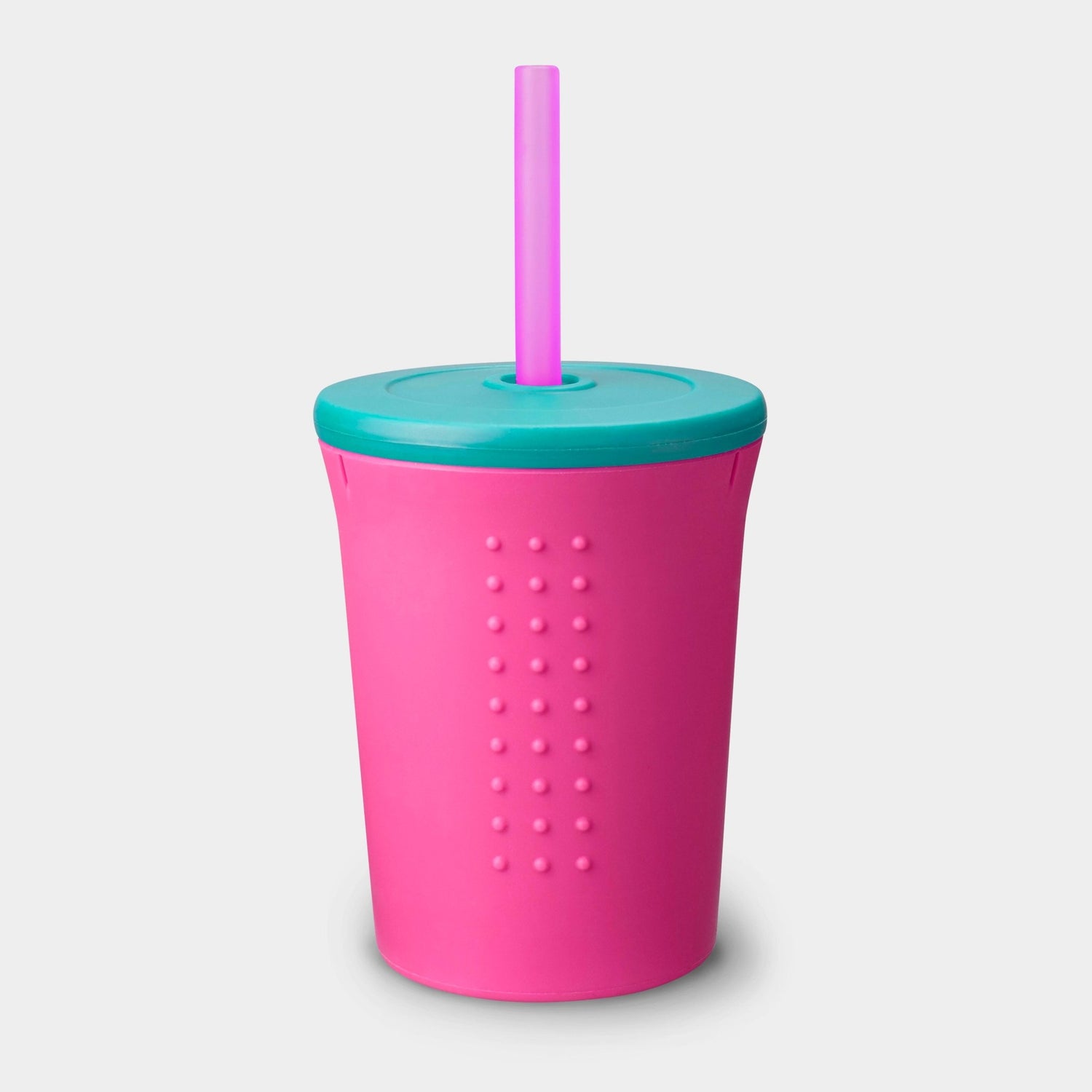 Silikids Silicone Straw Cup for Kids, 12oz - GoSili
