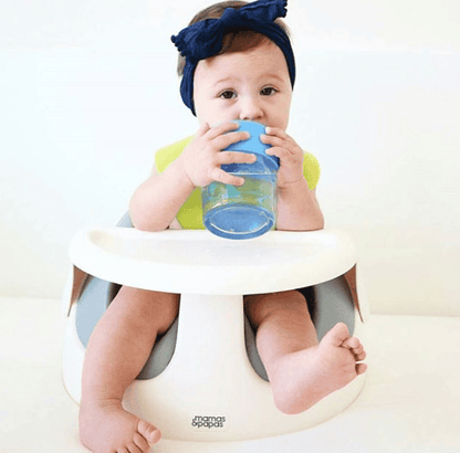 100% European-grade silicone sippy top, hypoallergenic and stain-resistant.
