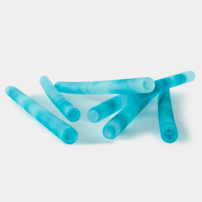 Soft and flexible silicone straws that won&