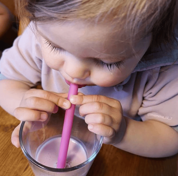 Multi - length Reusable Silicone Straws, 6pk - GoSili