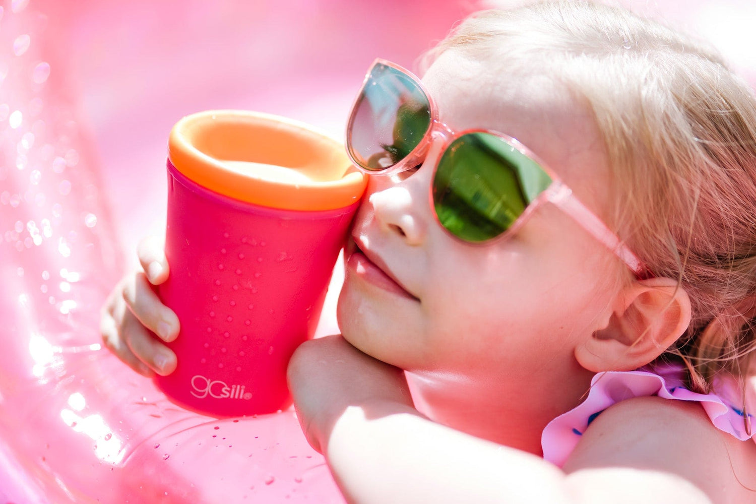 OH! Silicone Toddler Training Cup, Sip From Any Side, 12oz - GoSili