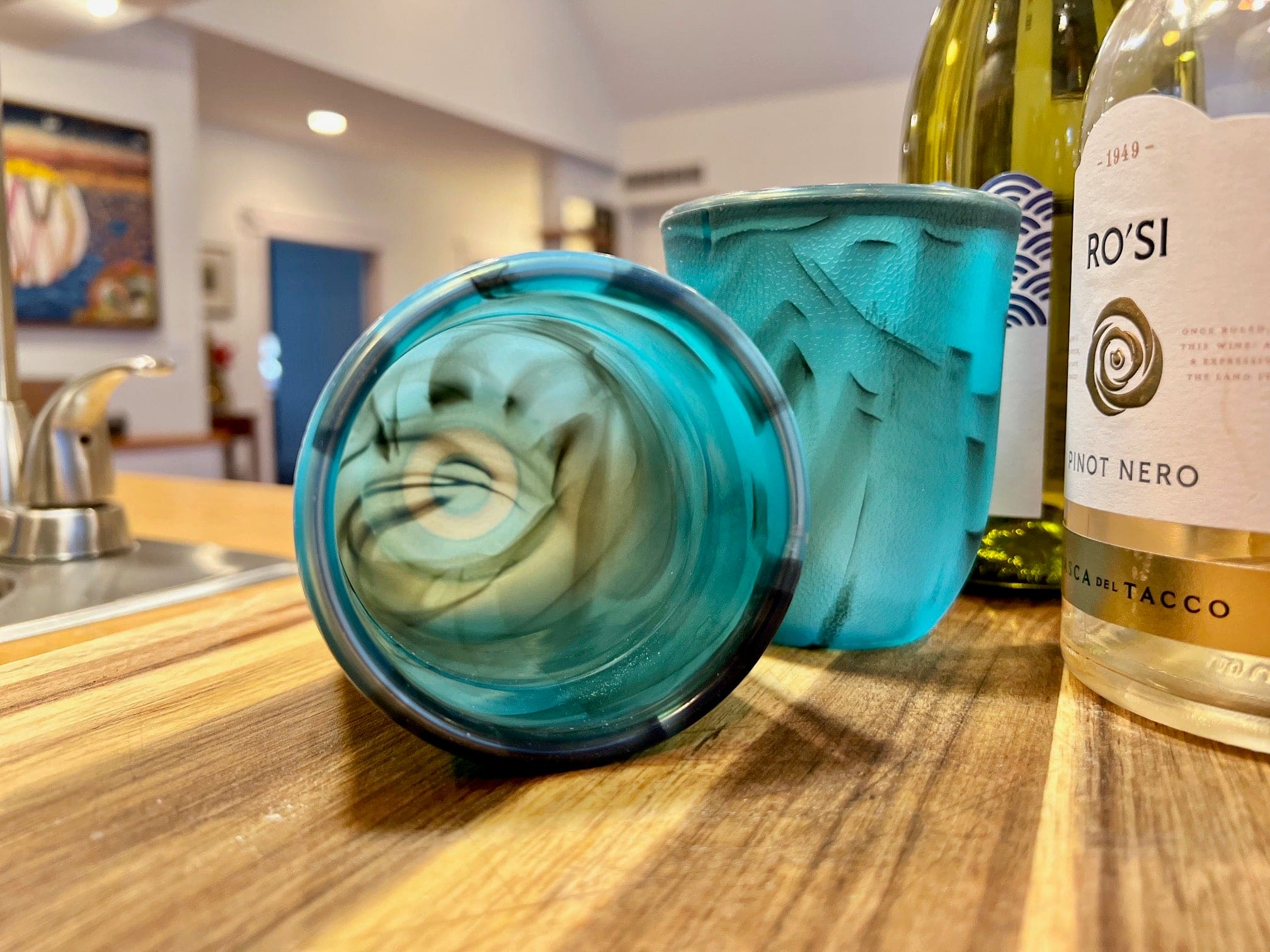 Reusable Stemless Silicone Wine Cups, 12oz, 2pk - GoSili