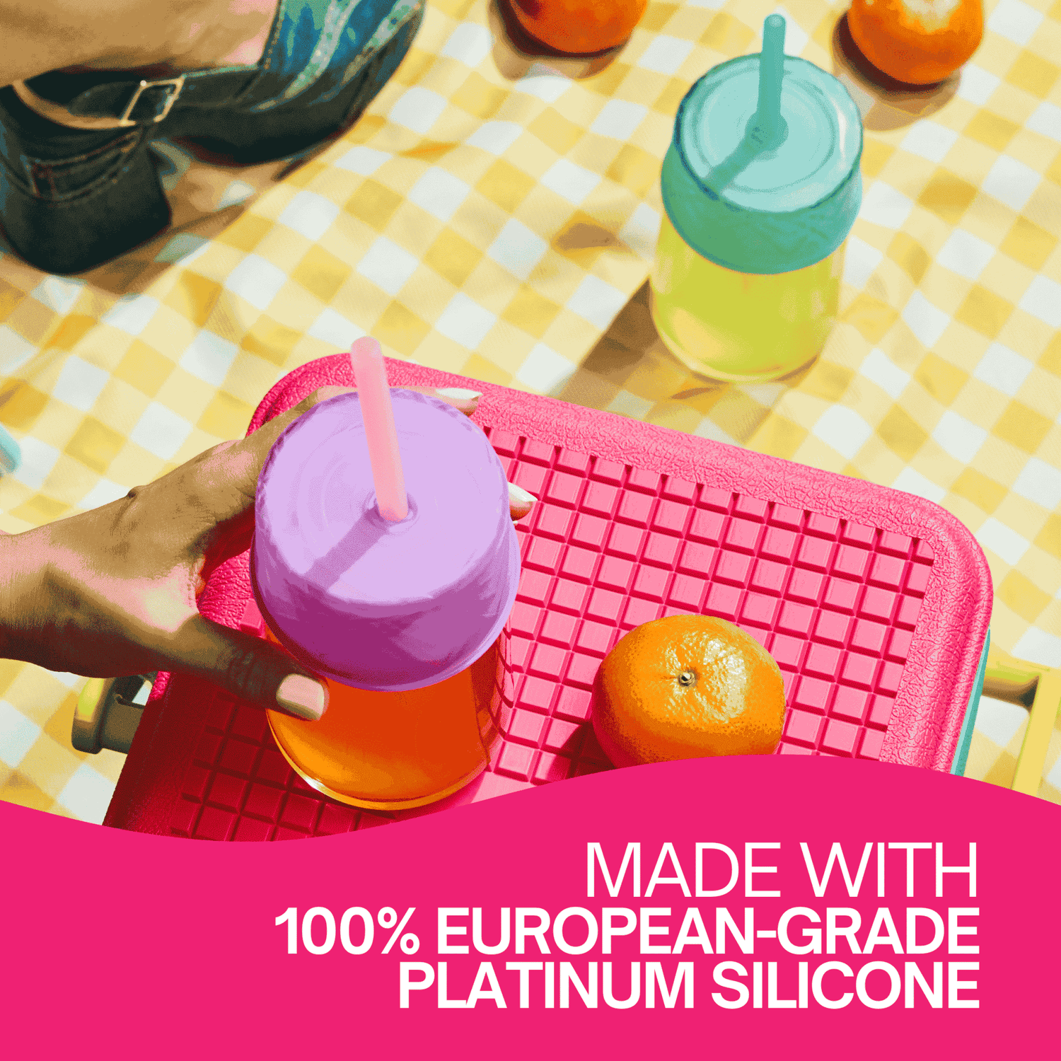 Silicone Drink Protector &amp; Travel Case - GoSili