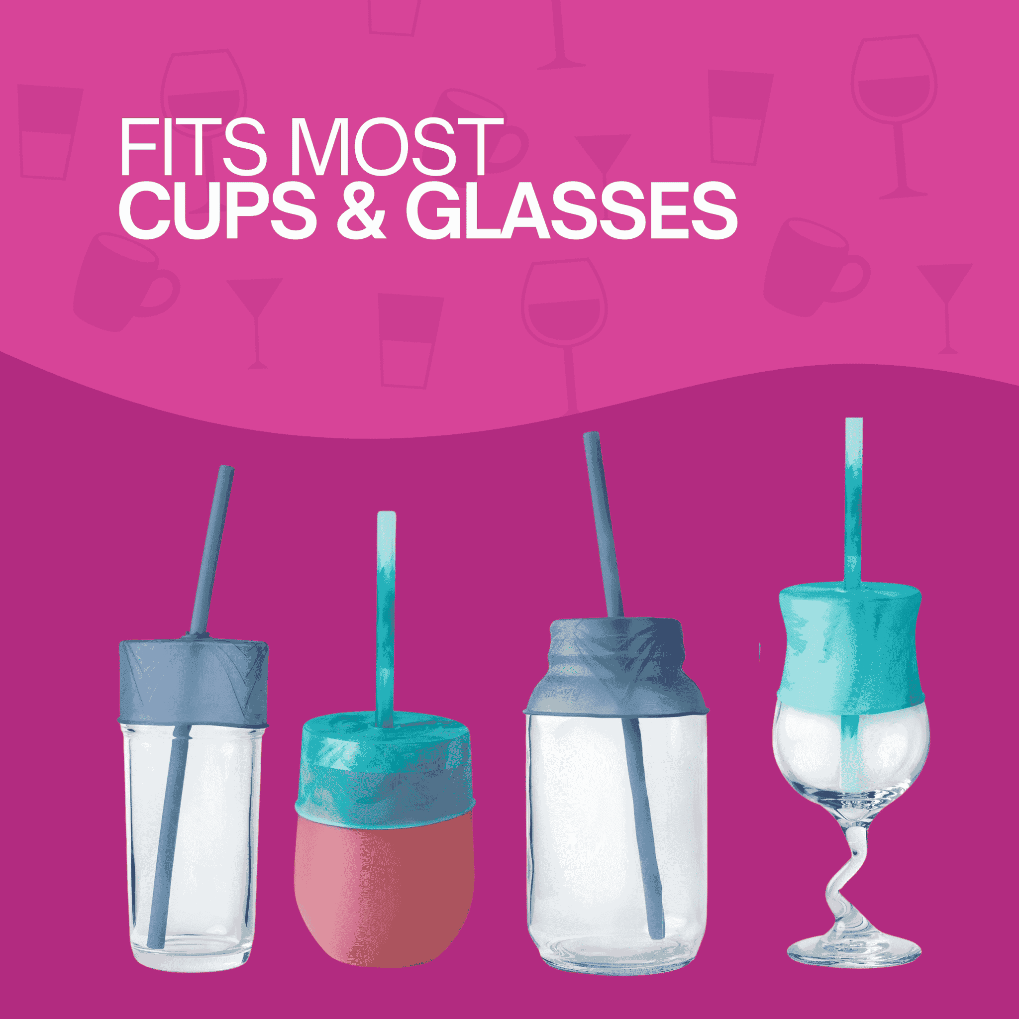 Silicone Drink Protector &amp; Travel Case - GoSili