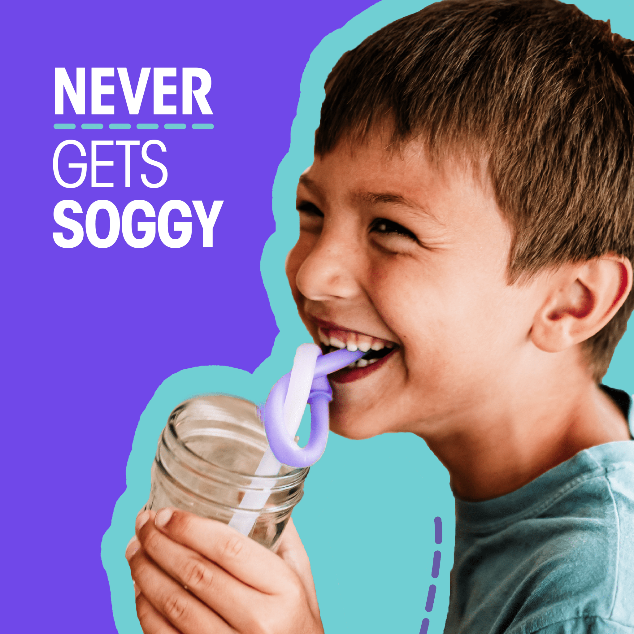 SiliStraw Connectable Silicone Straw - GoSili