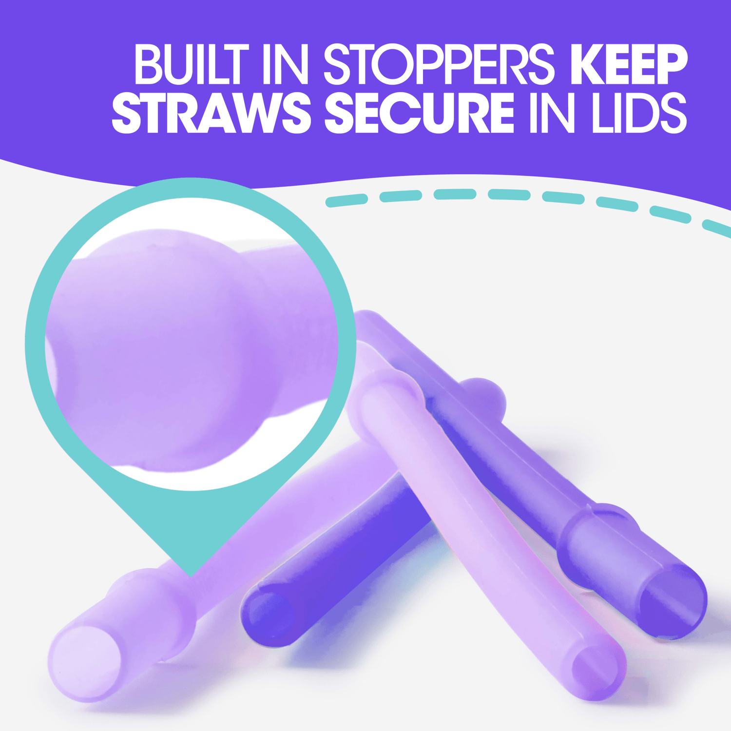 SiliStraw Connectable Silicone Straw - GoSili