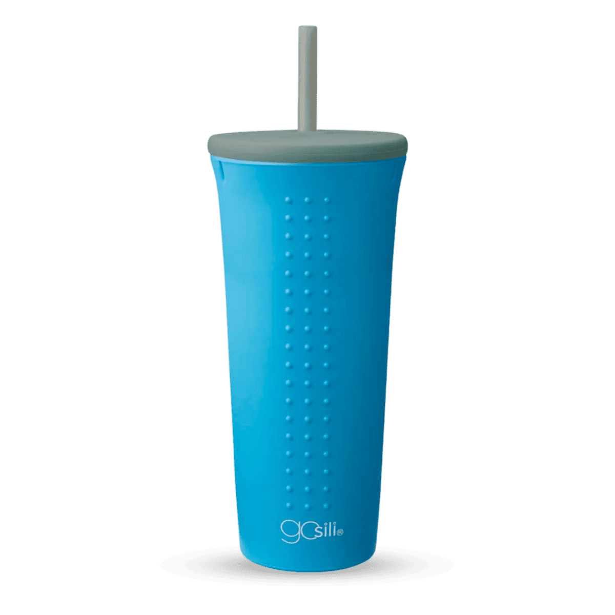 Reusable Silicone Straw Cup and Tumbler, 24oz