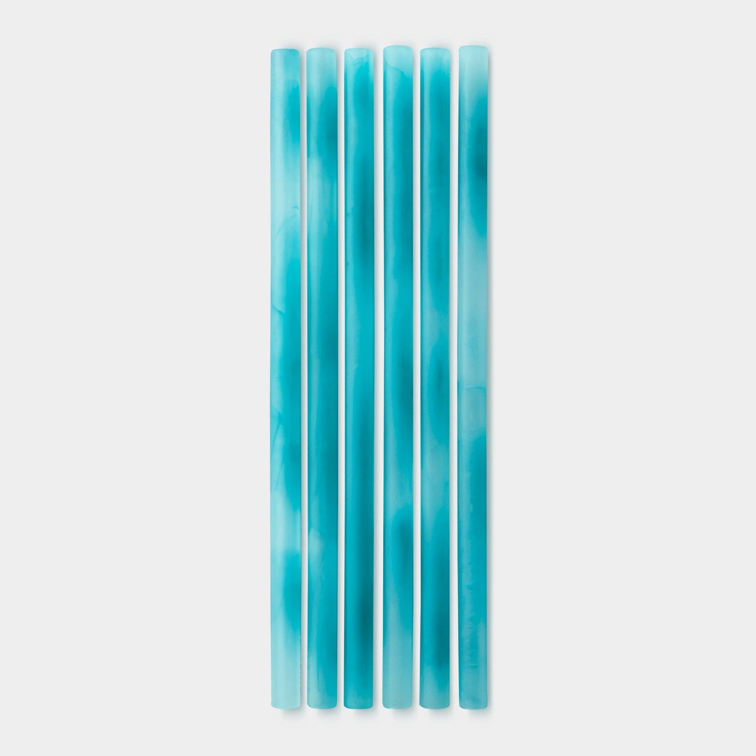 8&quot; Reusable Silicone Straw, 6pk - GoSili