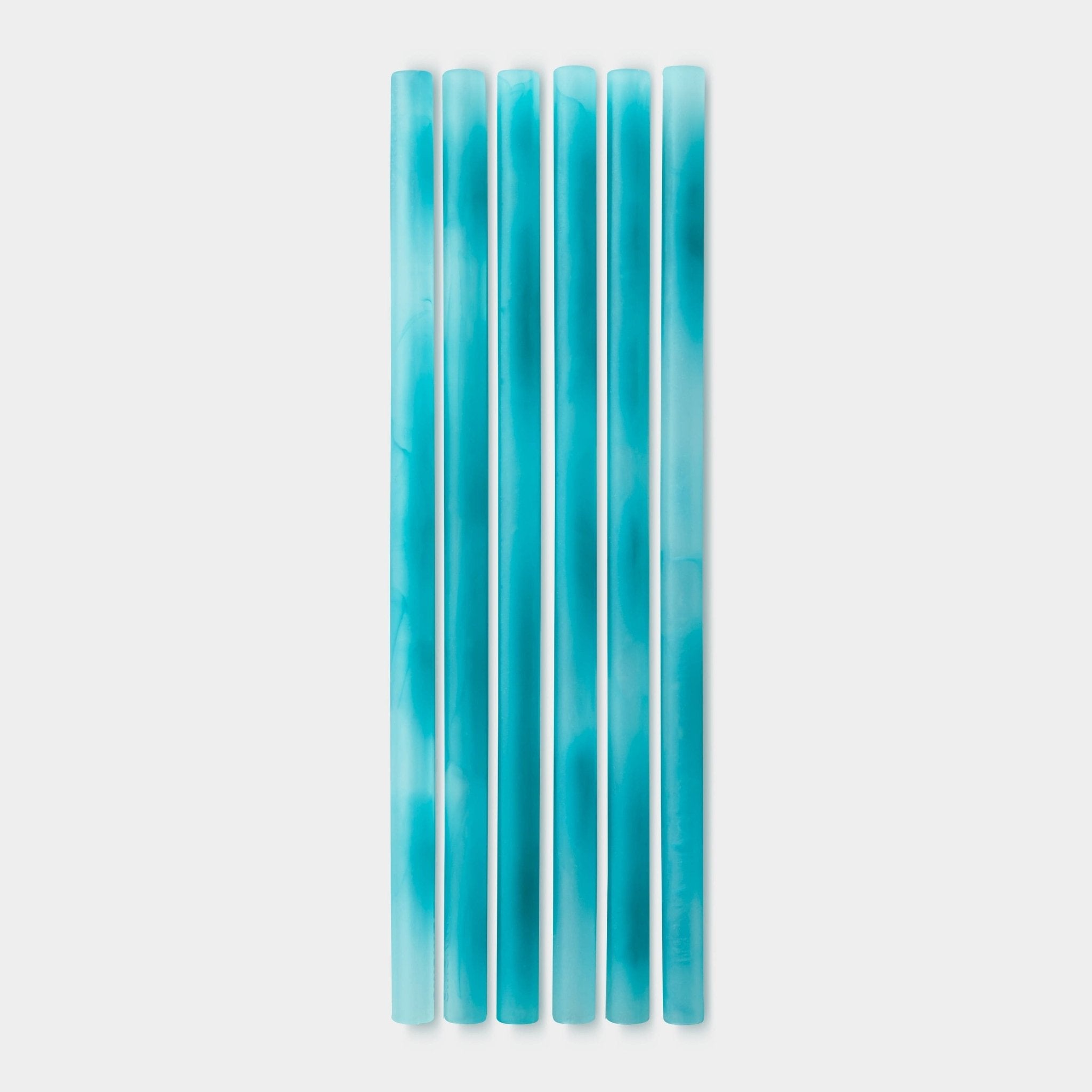 8&quot; Reusable Silicone Straw, 6pk - GoSili