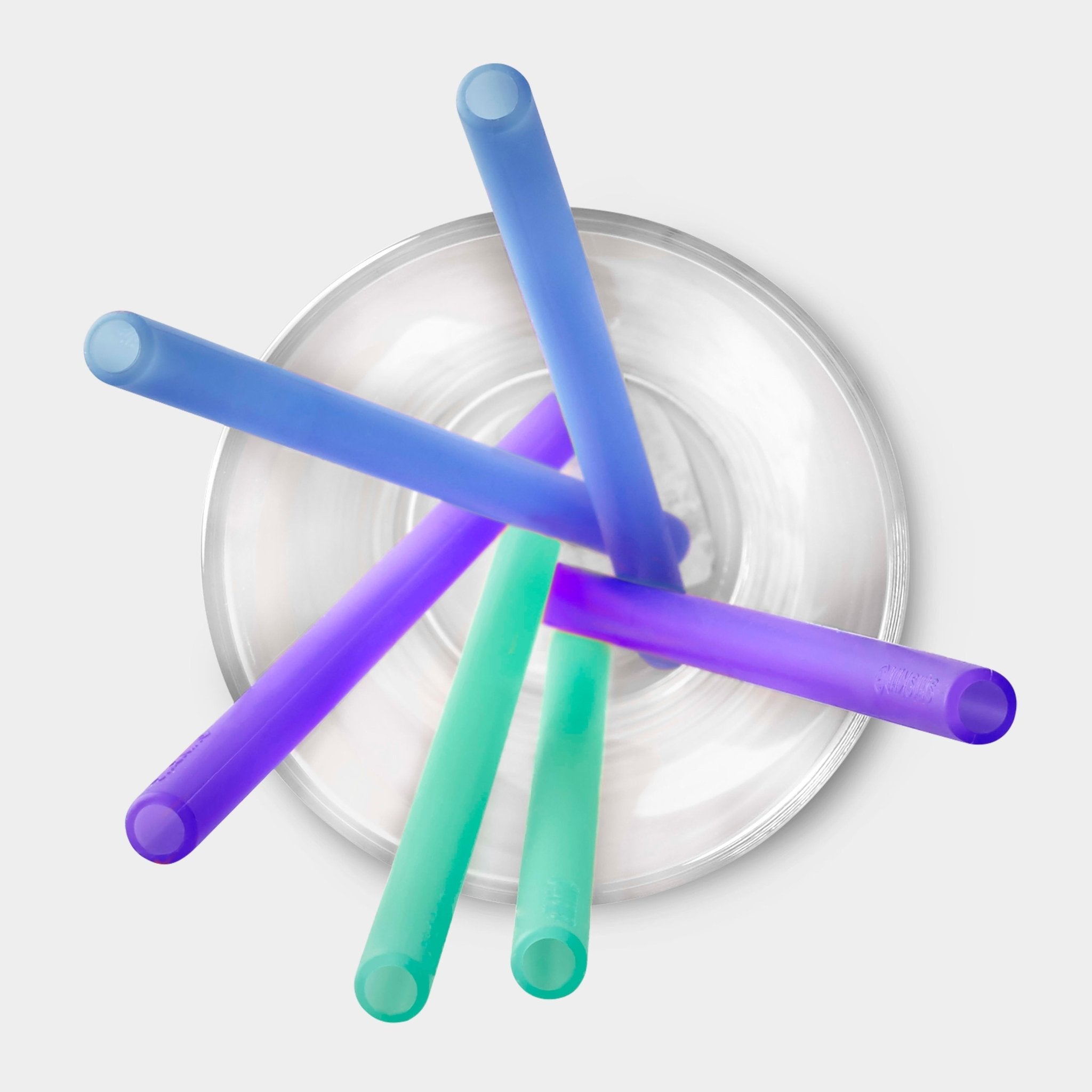 8&quot; Reusable Silicone Straw, 6pk - GoSili