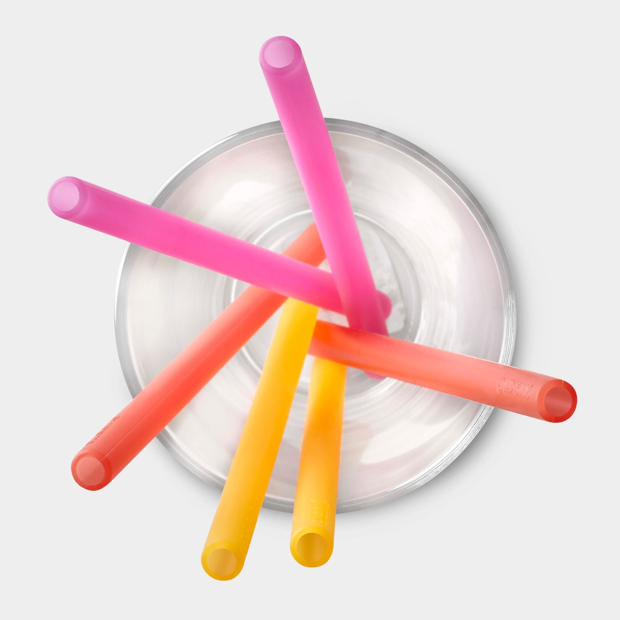 8&quot; Reusable Silicone Straw, 6pk - GoSili