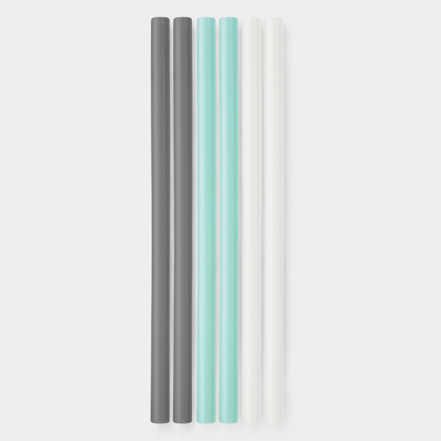 8&quot; Reusable Silicone Straw, 6pk - GoSili