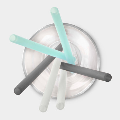 8&quot; Reusable Silicone Straw, 6pk - GoSili