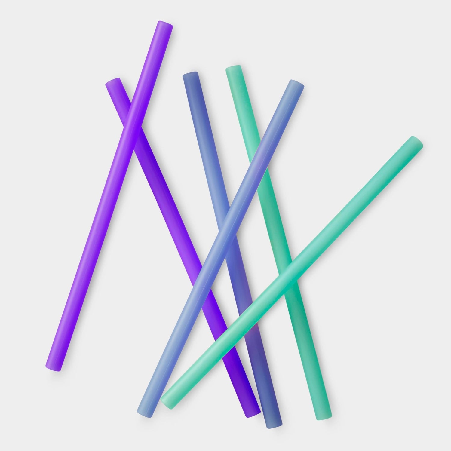 8&quot; Reusable Silicone Straw, 6pk - GoSili