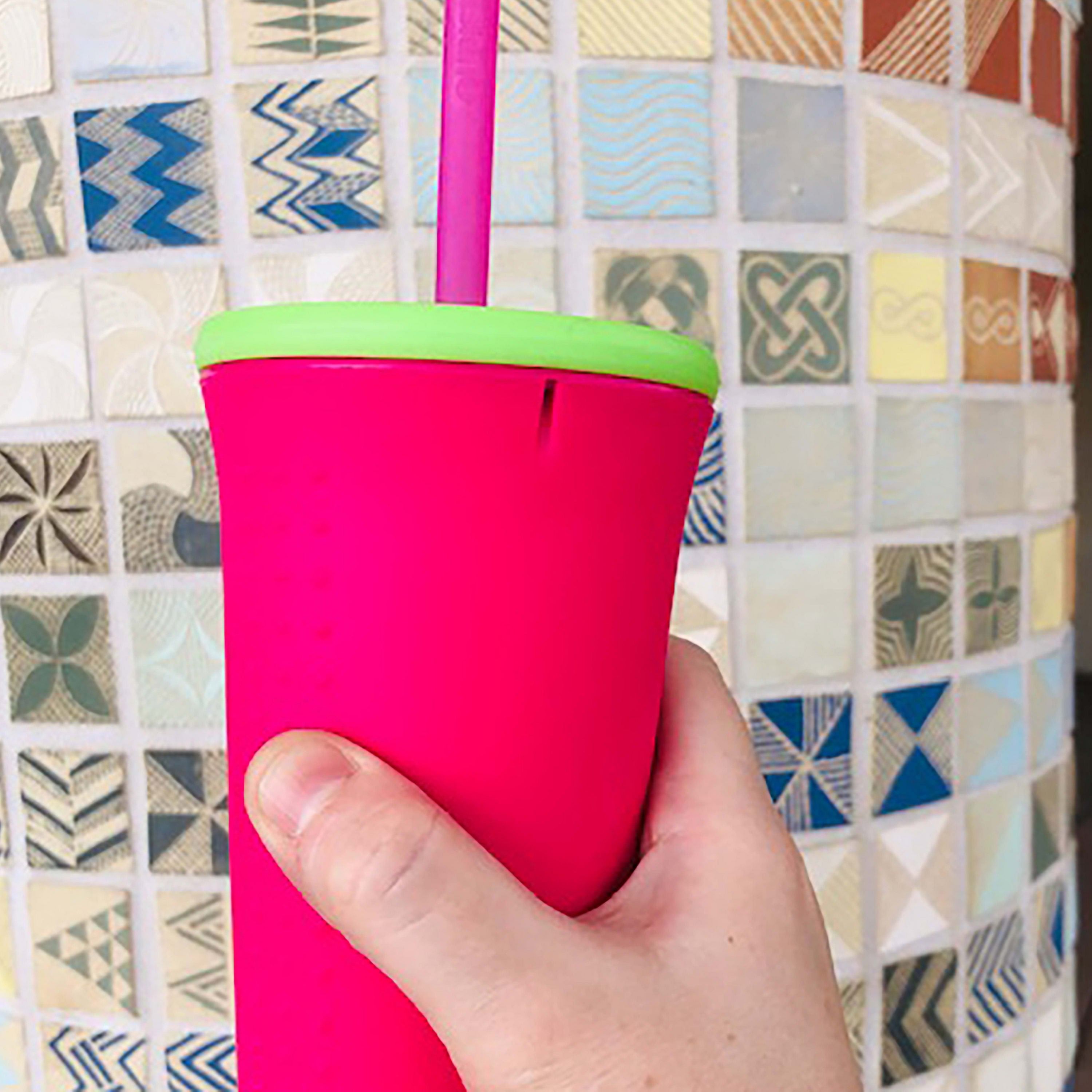 Mix-and-match silicone straw lids for GoSili cups, dishwasher safe and durable.
