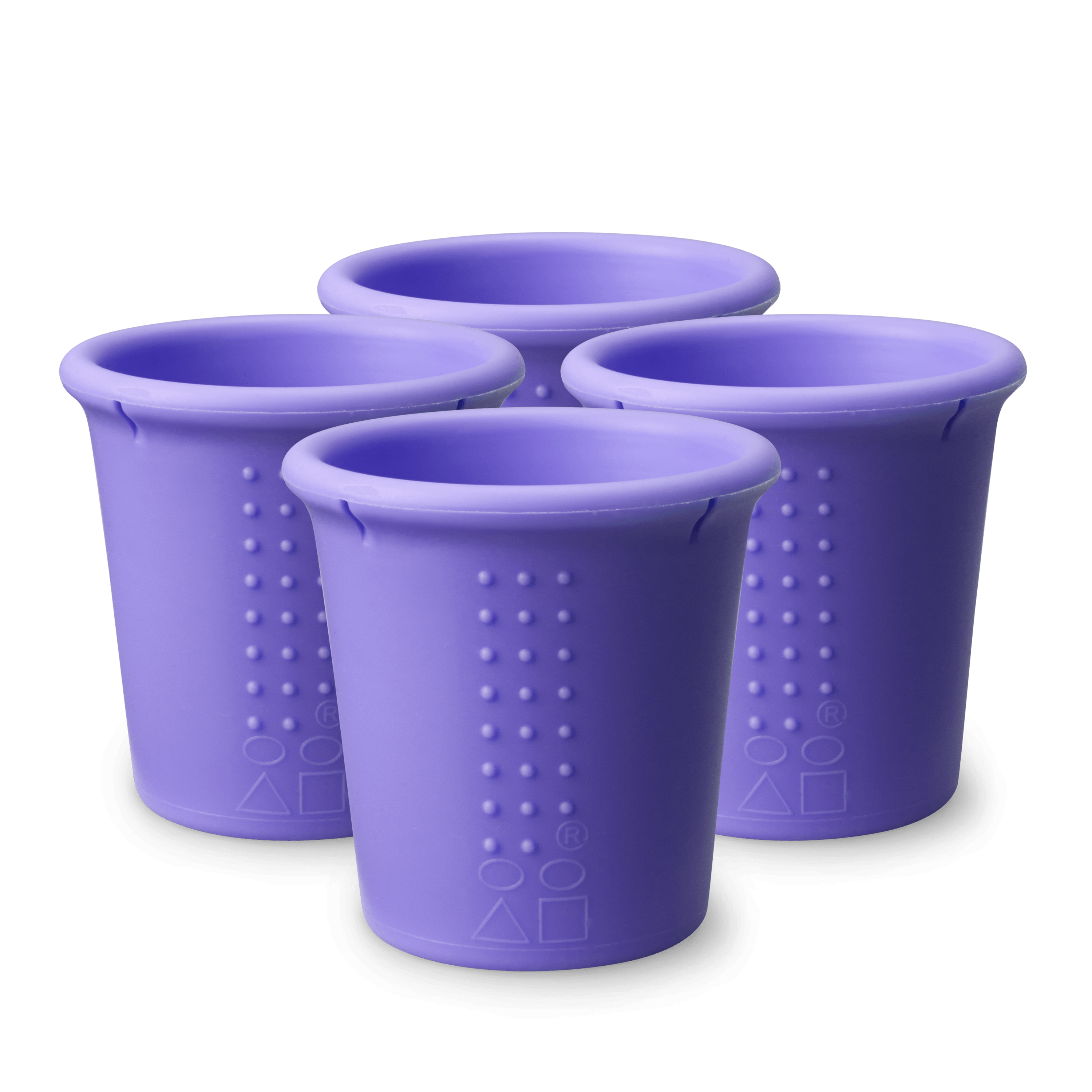 Soft and eco-friendly reusable silicone cup perfect for kids and adults.