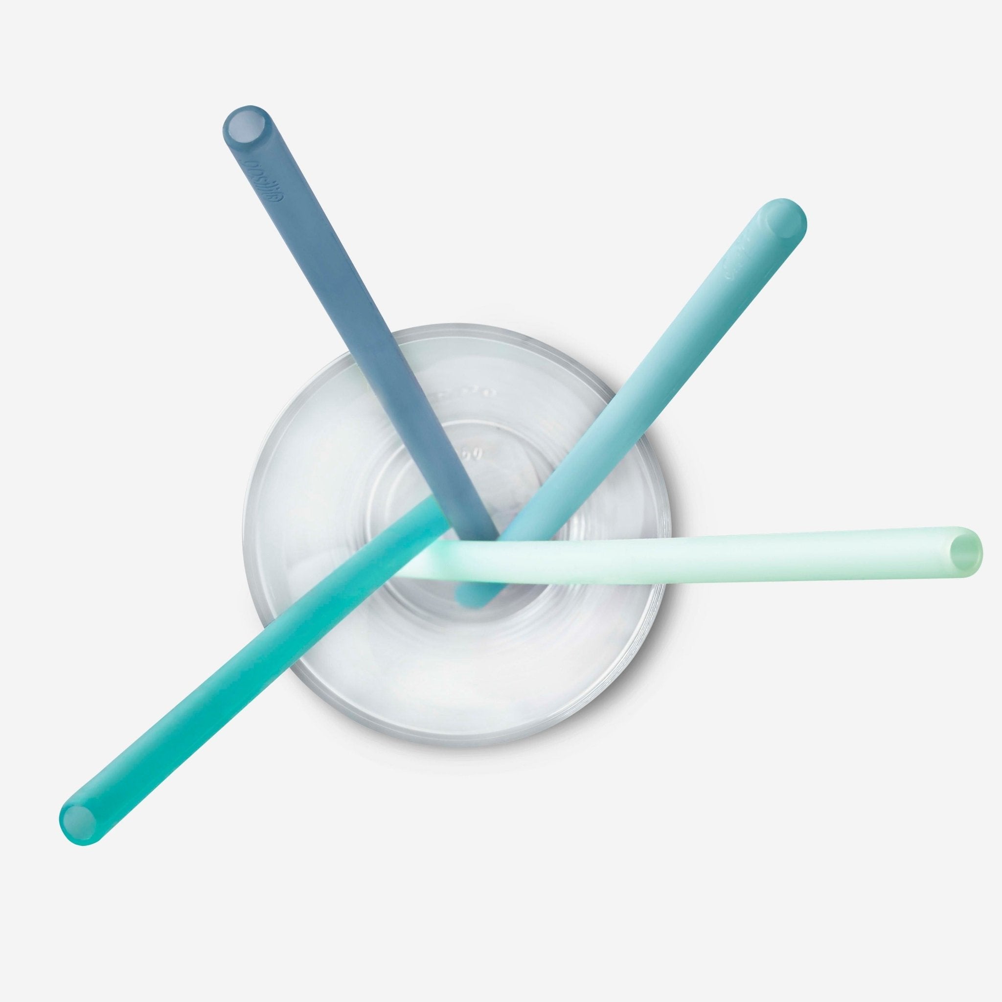 Extra - Long Reusable Silicone Straws, 4pk and 12pk - GoSili