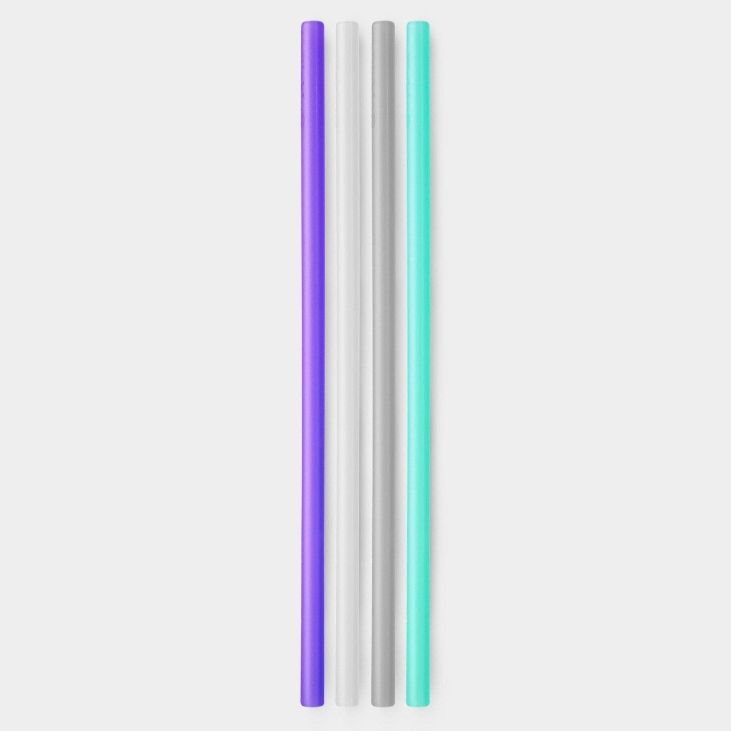 Extra - Long Reusable Silicone Straws, 4pk and 12pk - GoSili