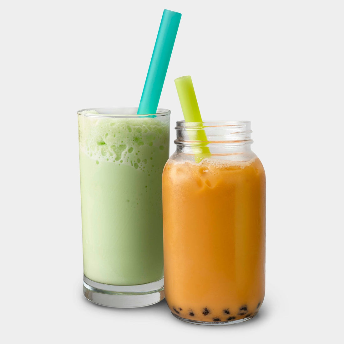 Extra - Wide 8.5" Reusable Silicone Straw, 3pk - GoSili