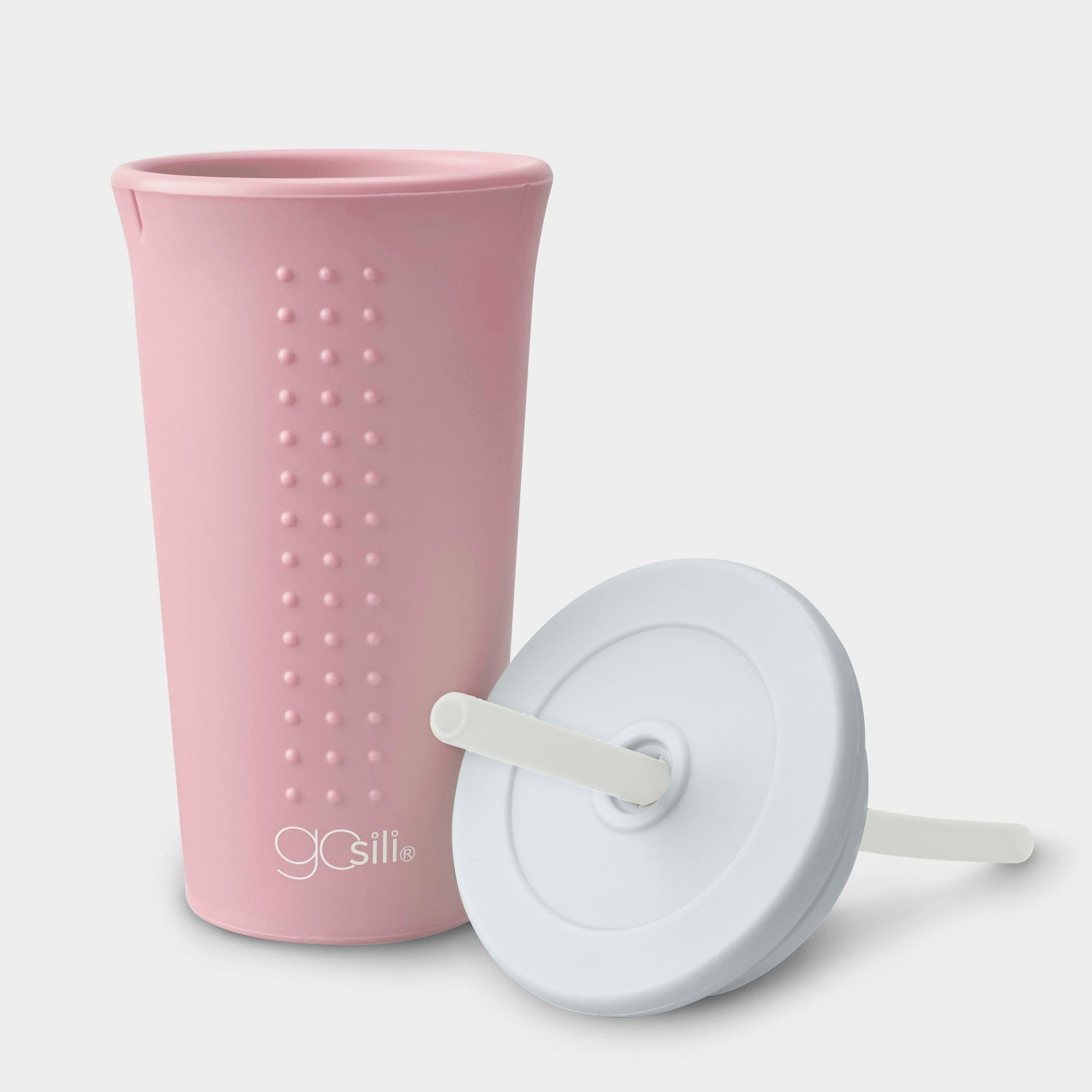 Reusable Silicone Straw Cup and Tumbler, 16oz