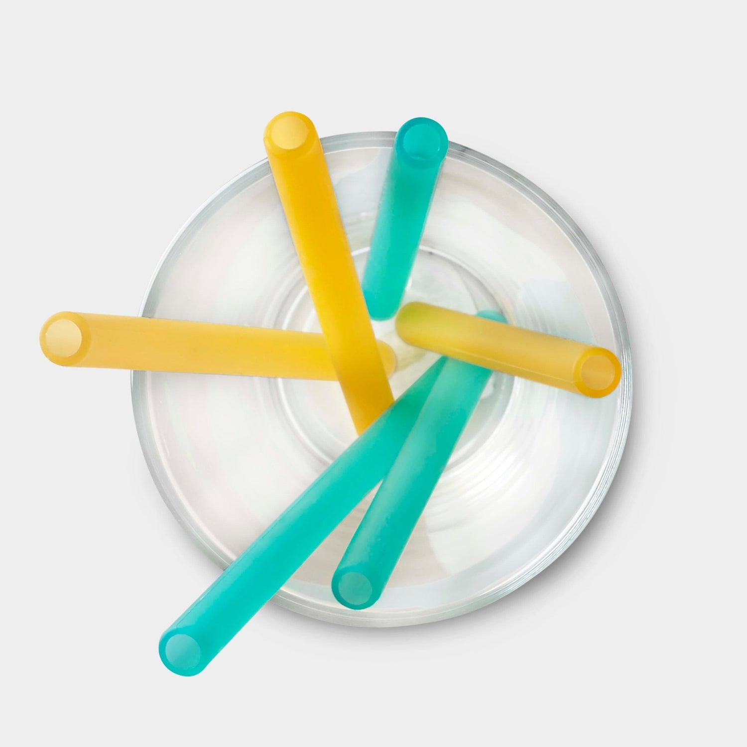 Multi - length Reusable Silicone Straws, 6pk - GoSili