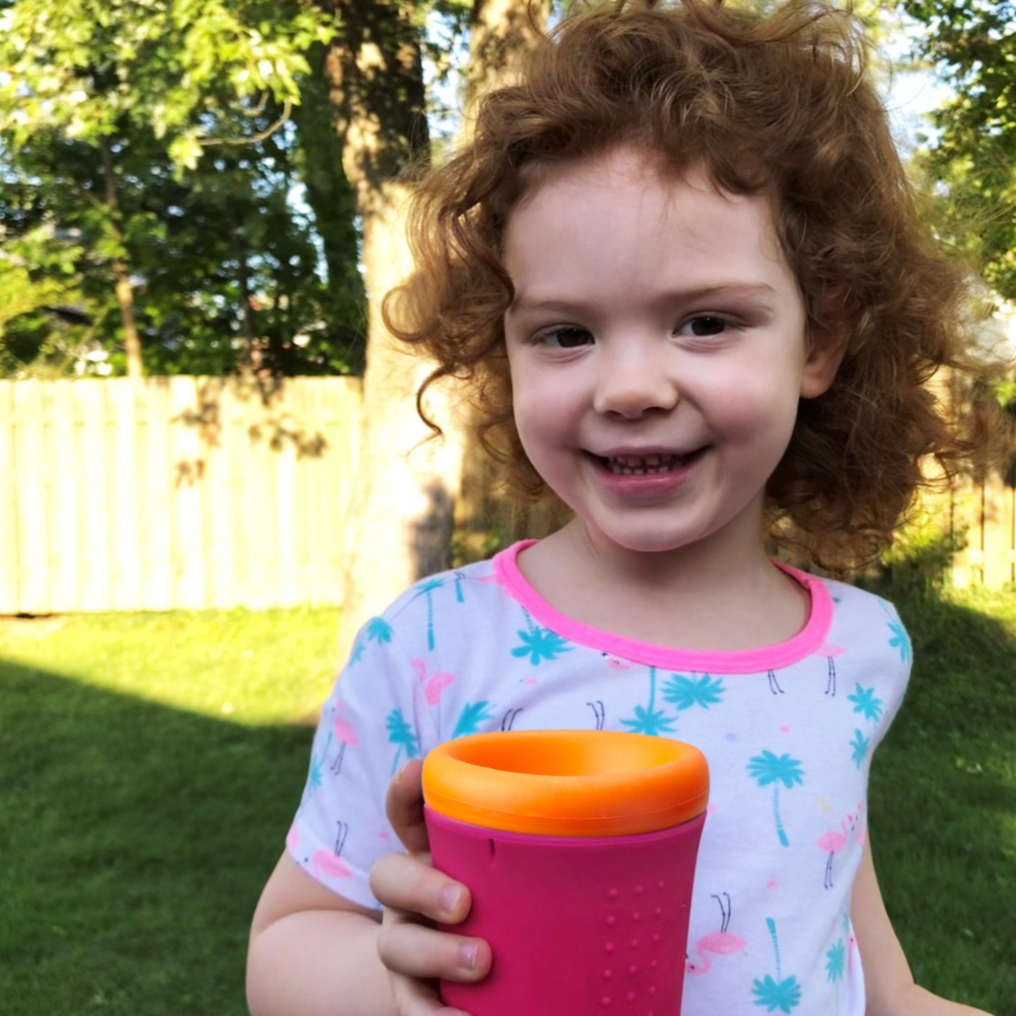 OH! Silicone Toddler Training Cup, Sip From Any Side, 12oz - GoSili