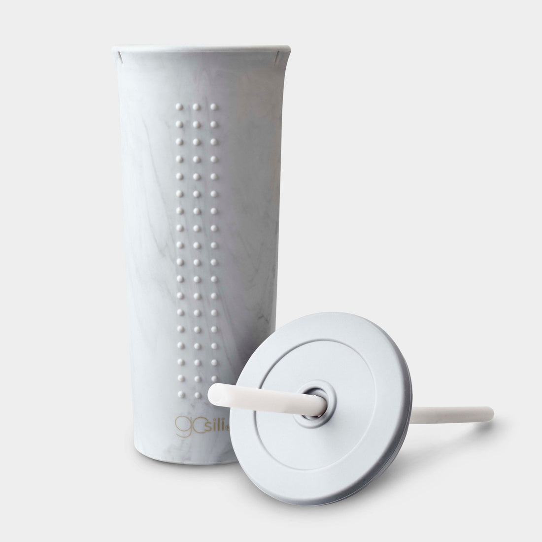 Reusable Silicone Straw Cup and Tumbler, 24oz - GoSili