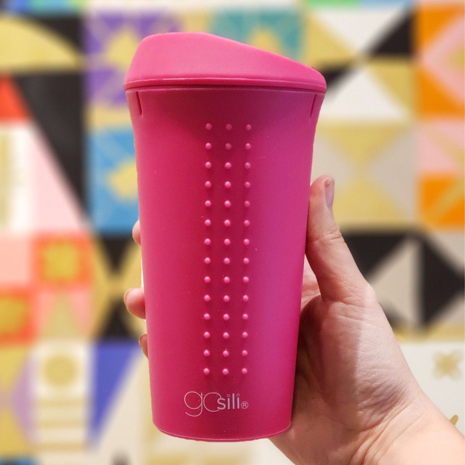 Silicone Reusable To - Go Coffee Cup Lid - GoSili