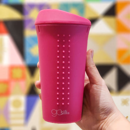 Silicone Reusable To - Go Coffee Cup Lid - GoSili