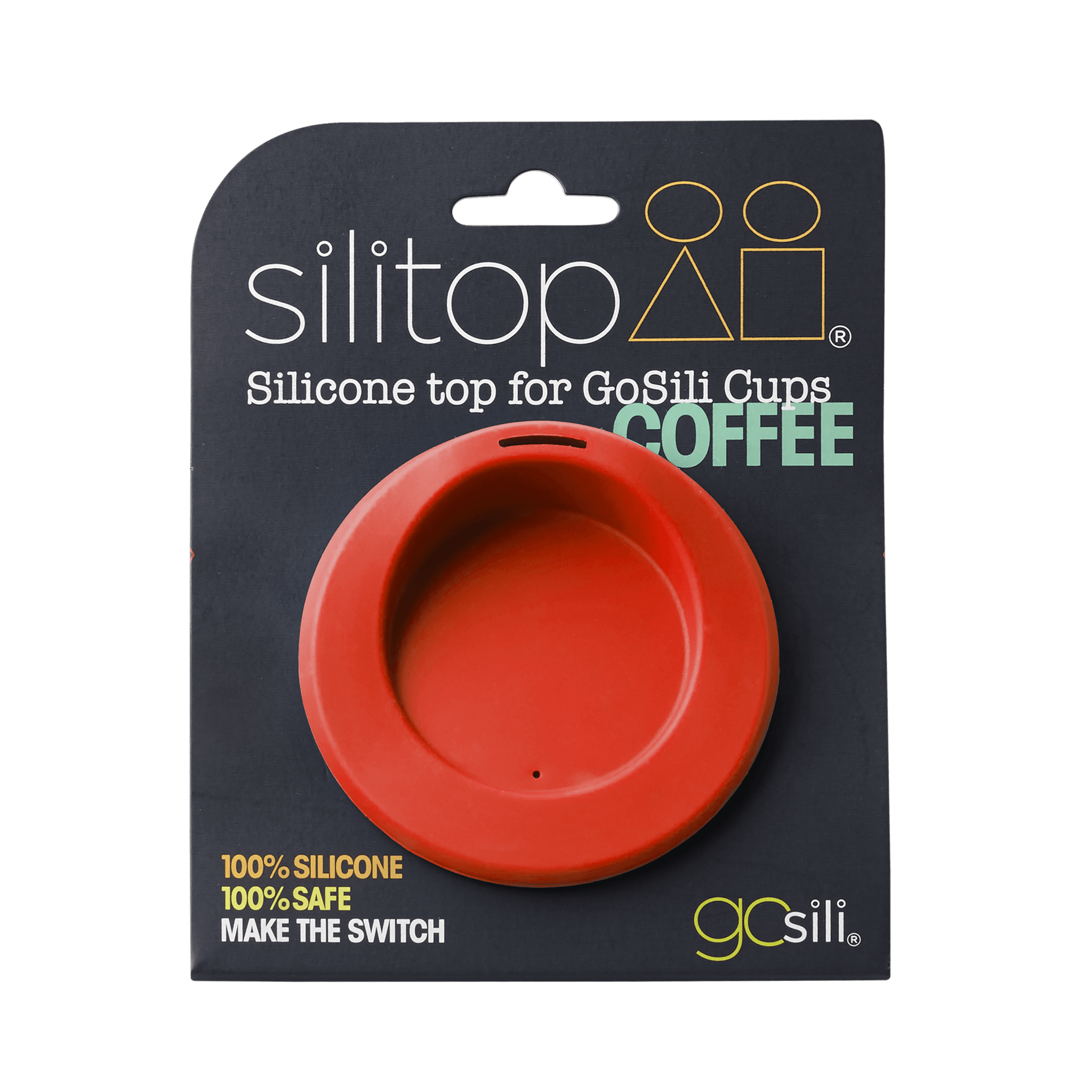 Silicone Reusable To - Go Coffee Cup Lid - GoSili
