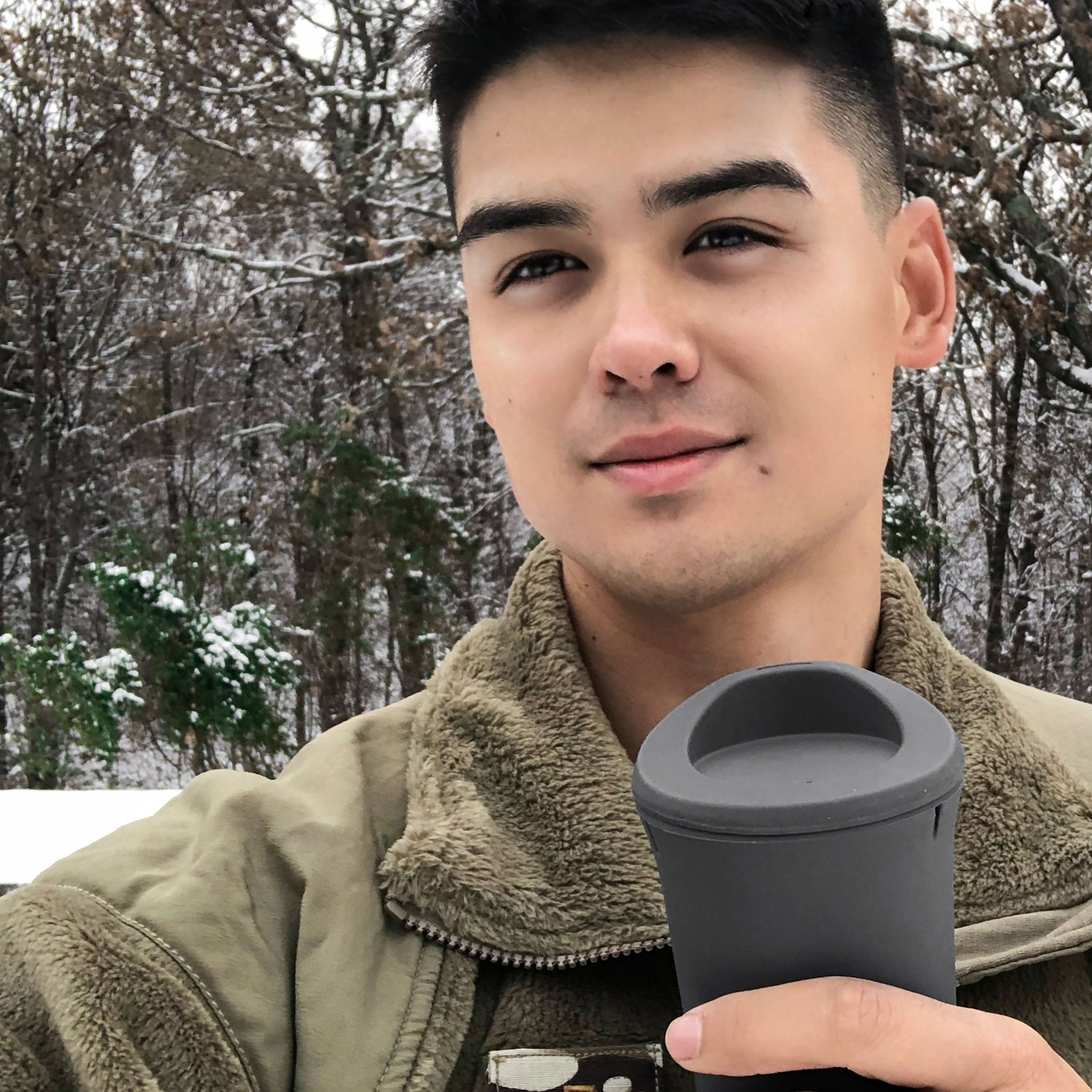 Silicone Reusable To - Go Coffee Cup Lid - GoSili