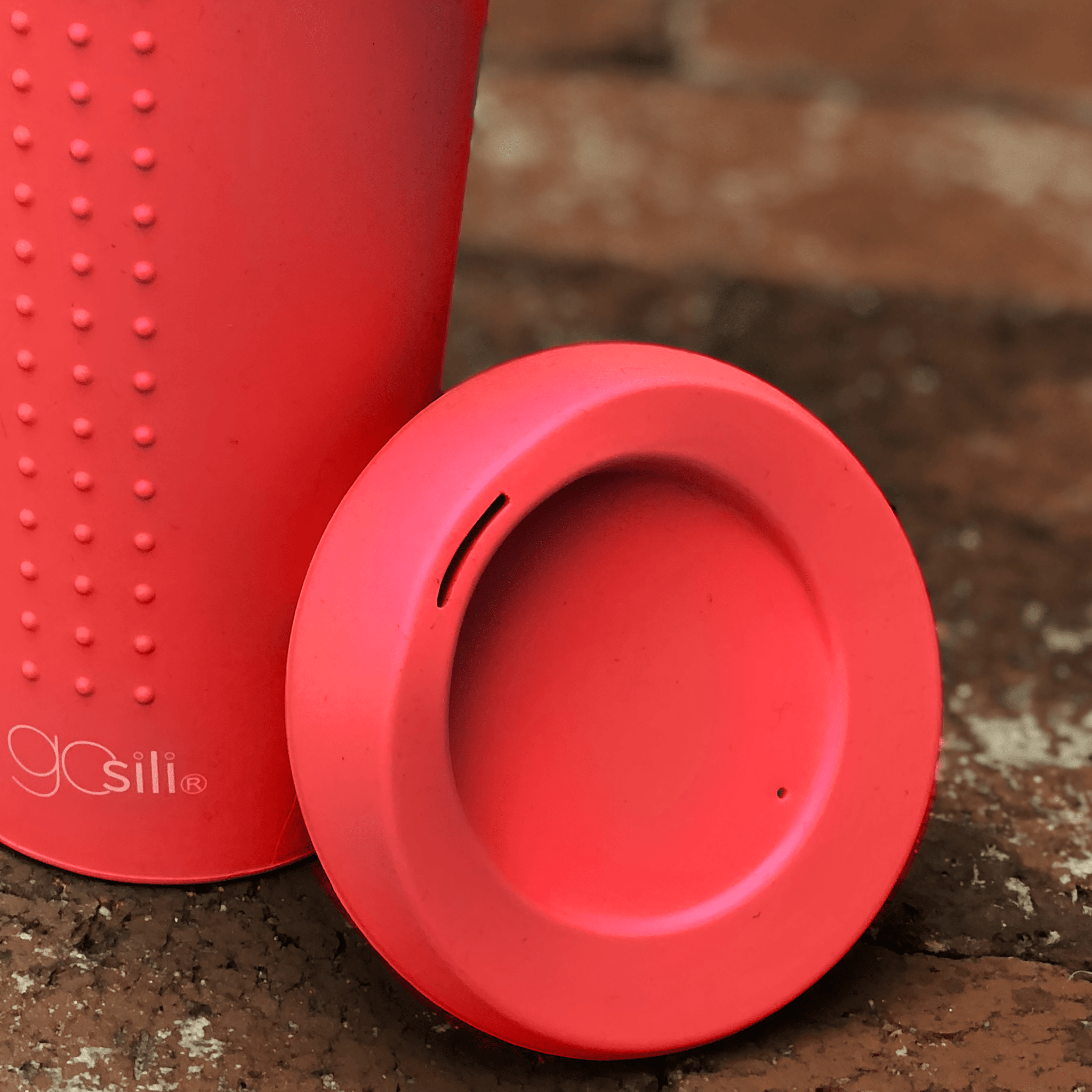 Silicone Reusable To - Go Coffee Cup Lid - GoSili